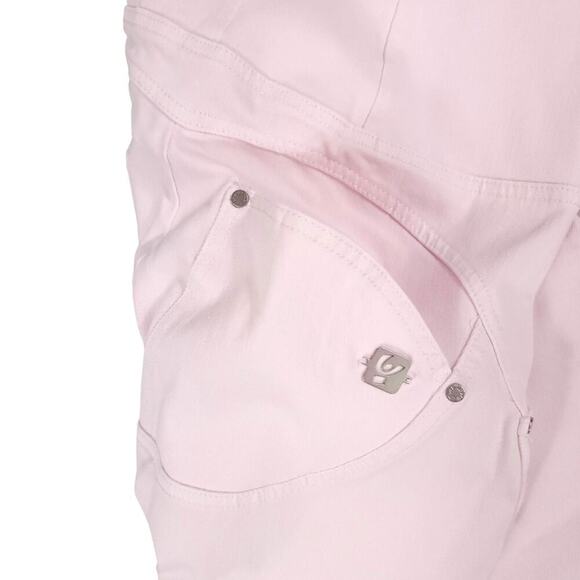 Freddy WR.UP Snug Jeans High Waisted 7/8 Length Baby Pink Butt Shaping Jeans - Picture 9 of 15